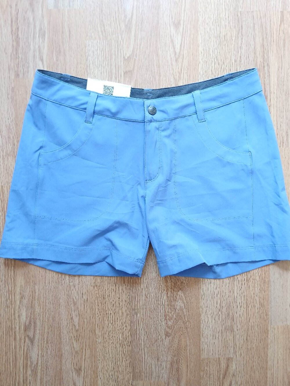 NWT Patagonia Happy Hike Shorts In Violet Blue Size 6